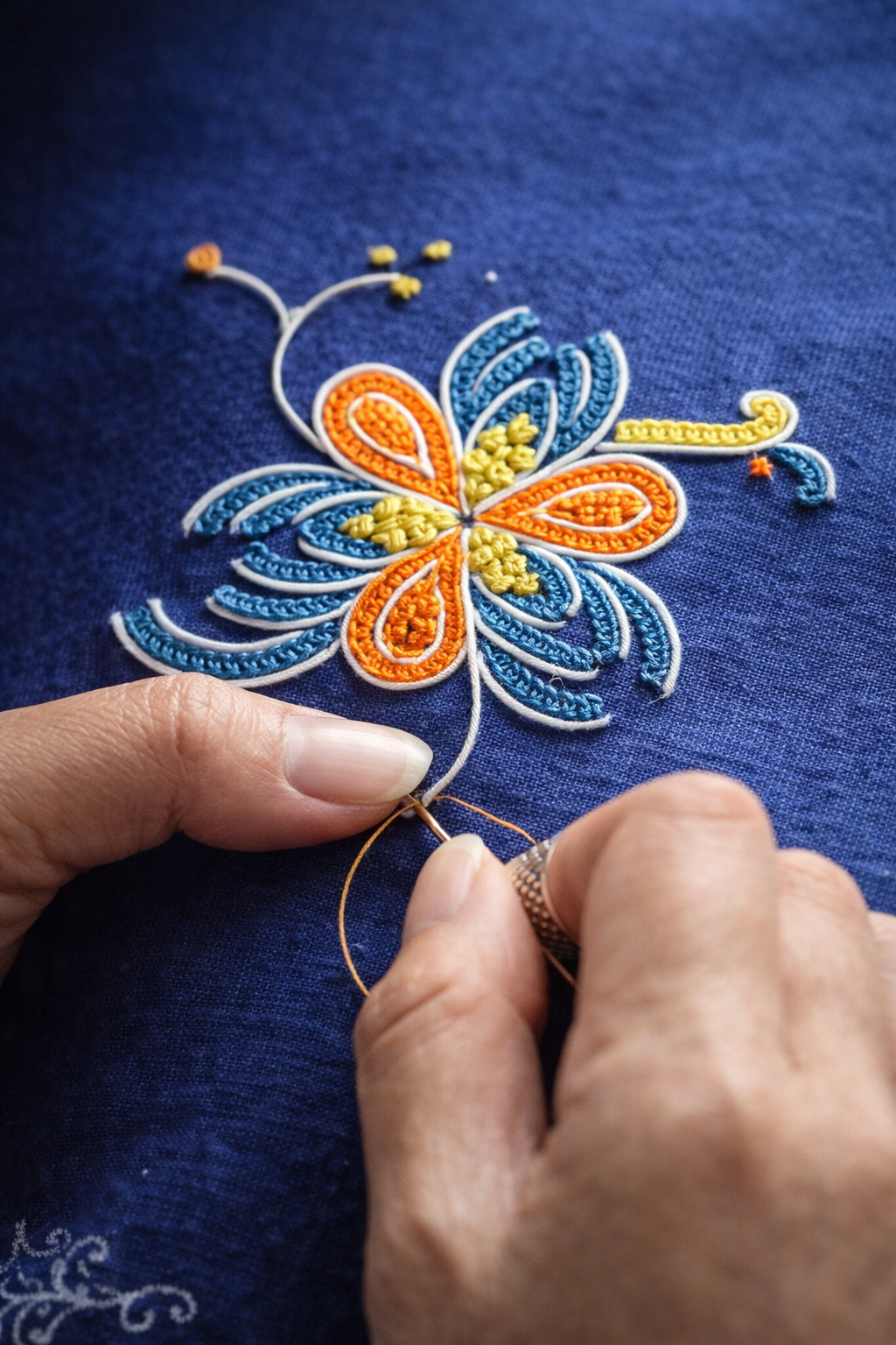 Shui embroidery detail